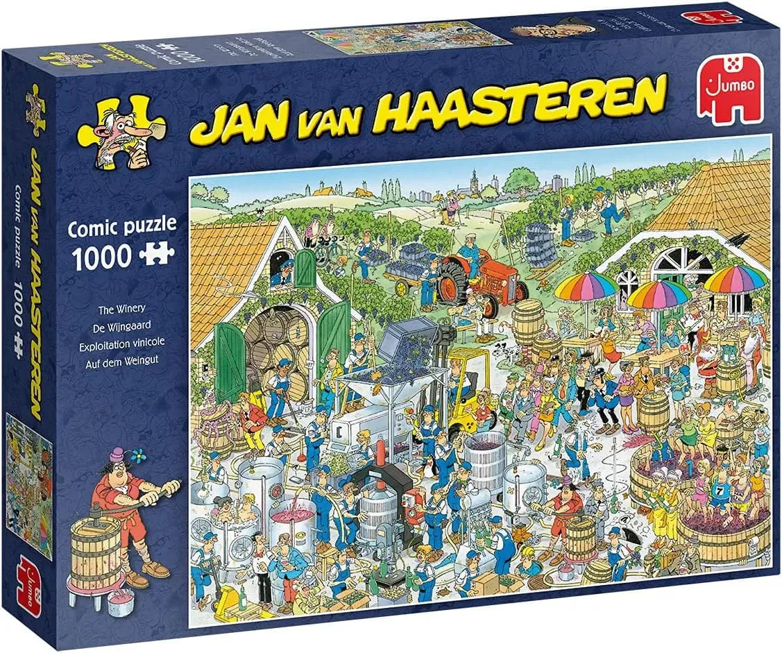 Jumbo Universalios dėlionės Jan van Haasteren - The Winery, 1000