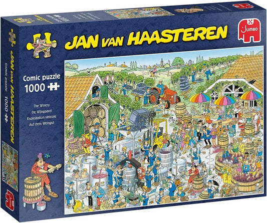 Jan van Haasteren - The Winery, 1000-Universalios dėlionės-Brain Games LT