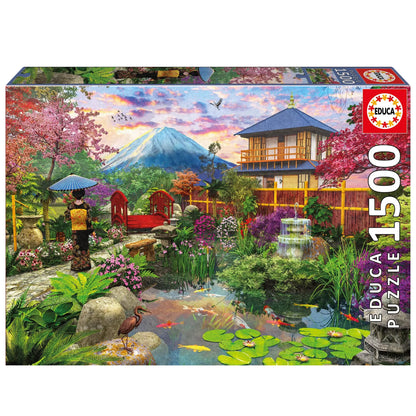 Japanese Garden, 1500-Universalios dėlionės-Brain Games LT