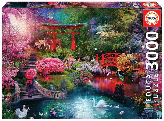 Japanese Garden, 3000-Universalios dėlionės-Brain Games LT