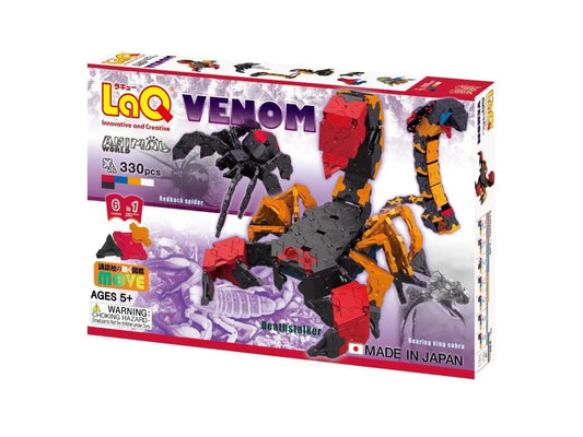 Japoniškas konstruktorius LaQ „Animal World Venom“-Konstruktoriai-Brain Games LT