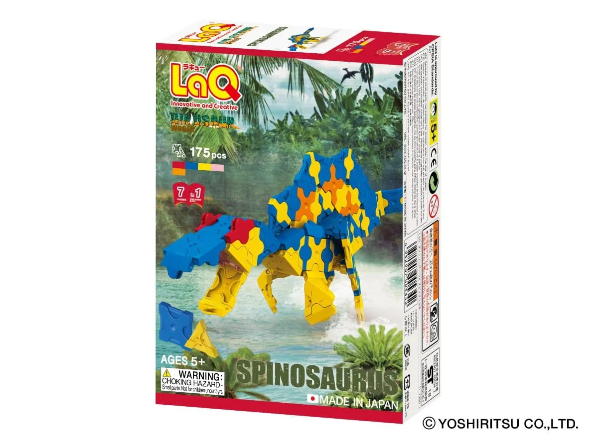 Japoniškas konstruktorius LAQ „Dinosaur World SPINOSAURUS“-Konstruktoriai-Brain Games LT