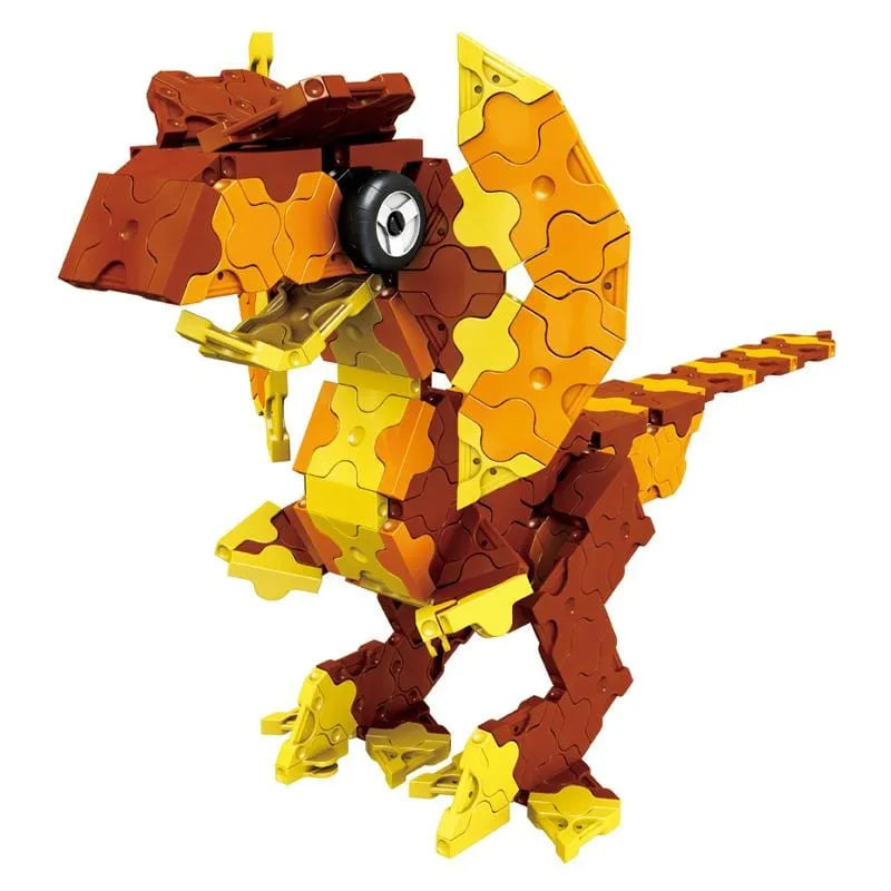 Japoniškas konstruktorius LaQ „Dinosaur World Triceratops & Pteranodon“-Konstruktoriai-Brain Games LT