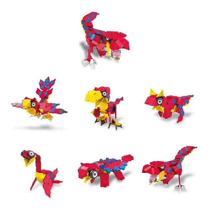 Japoniškas konstruktorius LaQ „Dinosaur World TYRANNOSAURUS“-Konstruktoriai-Brain Games LT