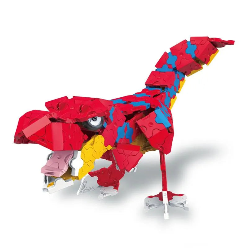 Japoniškas konstruktorius LaQ „Dinosaur World TYRANNOSAURUS“-Konstruktoriai-Brain Games LT