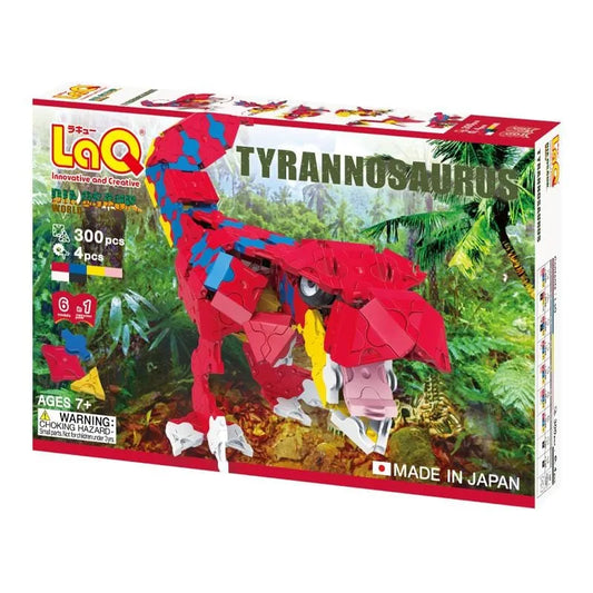 Japoniškas konstruktorius LaQ „Dinosaur World TYRANNOSAURUS“-Konstruktoriai-Brain Games LT