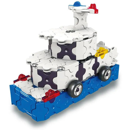 Japoniškas konstruktorius LaQ „Hamacron Constructor Airplane“-Konstruktoriai-Brain Games LT