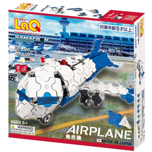 Japoniškas konstruktorius LaQ „Hamacron Constructor Airplane“-Konstruktoriai-Brain Games LT