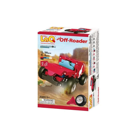 Japoniškas konstruktorius LaQ „Hamacron Constructor Mini Off-Roader“-Konstruktoriai-Brain Games LT