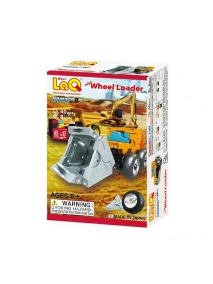 Japoniškas konstruktorius LAQ „Hamacron Constructor Mini Wheel Loader“-Konstruktoriai-Brain Games LT