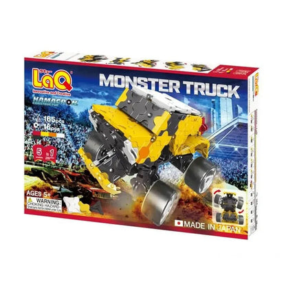 Japoniškas konstruktorius LAQ „Hamacron Constructor Monster Truck“-Konstruktoriai-Brain Games LT