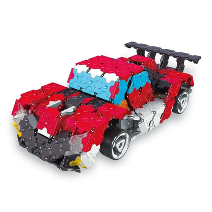 Japoniškas konstruktorius LaQ „Hamacron Constructor Speed Wheels“-Konstruktoriai-Brain Games LT