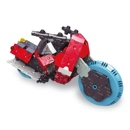 Japoniškas konstruktorius LaQ „Hamacron Constructor Speed Wheels“-Konstruktoriai-Brain Games LT