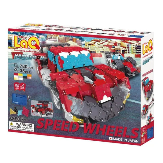 Japoniškas konstruktorius LaQ „Hamacron Constructor Speed Wheels“-Konstruktoriai-Brain Games LT