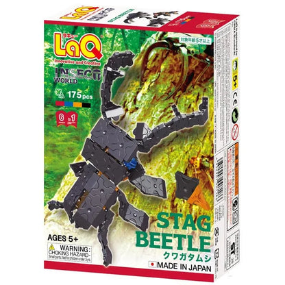 Japoniškas konstruktorius LaQ „Insect World Stag Beetle“-Konstruktoriai-Brain Games LT