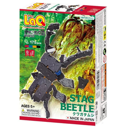 Japoniškas konstruktorius LaQ „Insect World Stag Beetle“-Konstruktoriai-Brain Games LT