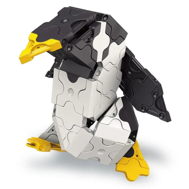 Japoniškas konstruktorius LaQ „Marine World Penguin“-Konstruktoriai-Brain Games LT