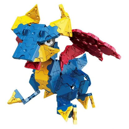 Japoniškas konstruktorius LaQ „Mystical Beast Dragon“-Konstruktoriai-Brain Games LT