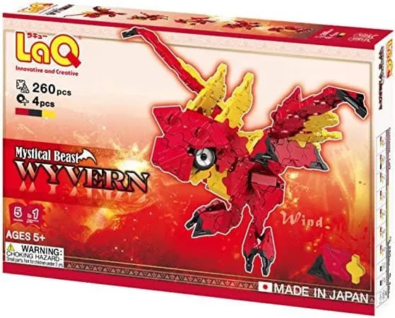 Japoniškas konstruktorius LaQ „Mystical Beast Wyvern“-Konstruktoriai-Brain Games LT