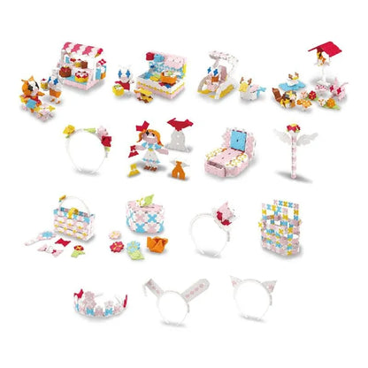 Japoniškas konstruktorius LaQ „Sweet Collection Dreams“-Konstruktoriai-Brain Games LT