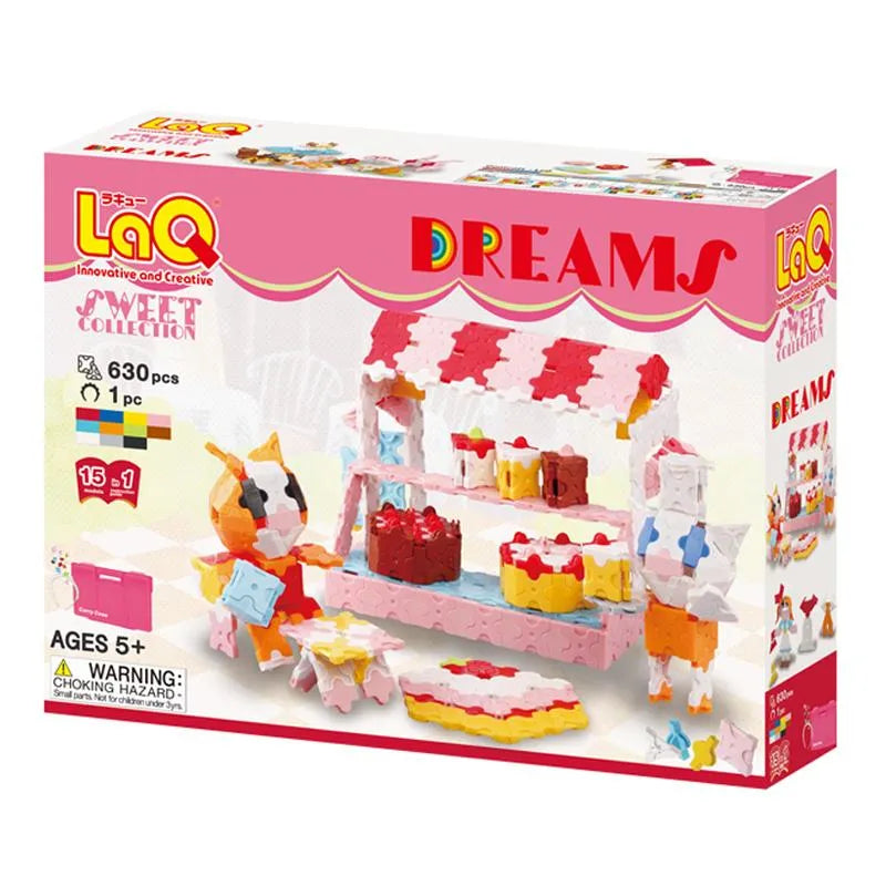 Japoniškas konstruktorius LaQ „Sweet Collection Dreams“-Konstruktoriai-Brain Games LT