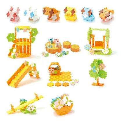 Japoniškas konstruktorius LaQ „Sweet Collection Forest Friends“-Konstruktoriai-Brain Games LT