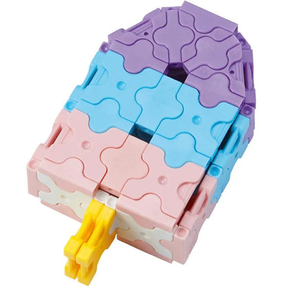 Japoniškas konstruktorius LaQ „Sweet Collection ICE CREAM WAGON“-Konstruktoriai-Brain Games LT