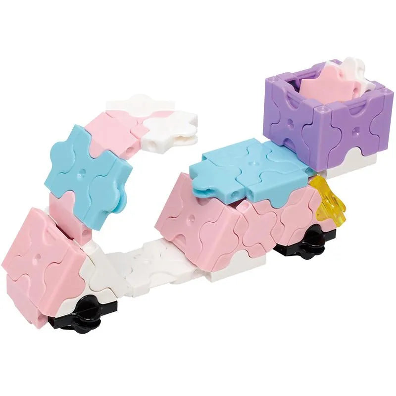 Japoniškas konstruktorius LaQ „Sweet Collection ICE CREAM WAGON“-Konstruktoriai-Brain Games LT