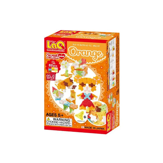 Japoniškas konstruktorius LaQ „Sweet Collection Mini Orange“-Konstruktoriai-Brain Games LT