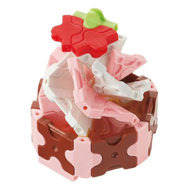 Japoniškas konstruktorius LaQ „Sweet Collection Mini Pink“-Konstruktoriai-Brain Games LT