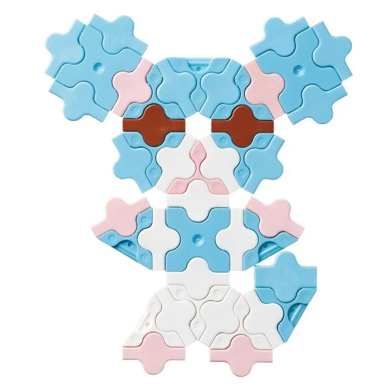 Japoniškas konstruktorius LaQ „Sweet Collection Mini Sky Blue“-Konstruktoriai-Brain Games LT