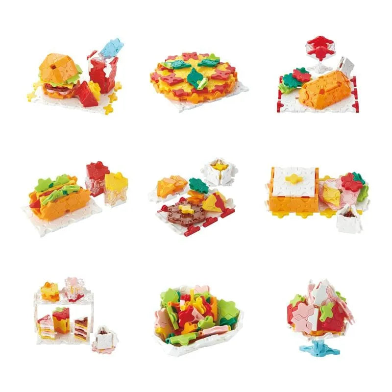Japoniškas konstruktorius LaQ „Sweet Collection My Little Restaurant“-Konstruktoriai-Brain Games LT