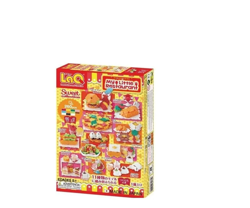 Japoniškas konstruktorius LaQ „Sweet Collection My Little Restaurant“-Konstruktoriai-Brain Games LT
