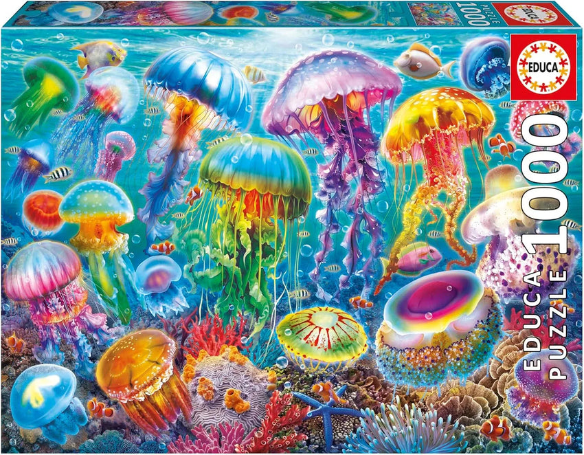 Jellyfish, 1000-Universalios dėlionės-Brain Games LT