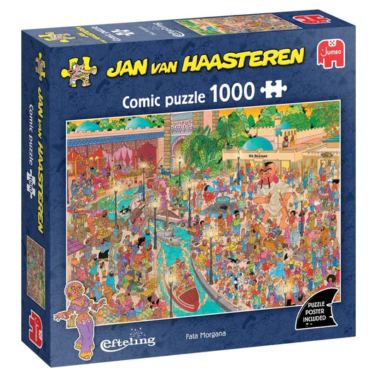 Jumbo Universalios dėlionės Jan van Haasteren - Efteling Fata Morgana, 1000