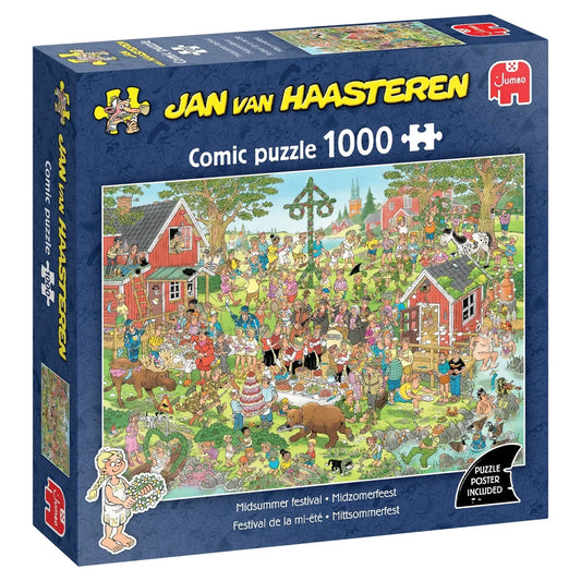 Jumbo Universalios dėlionės Jan van Haasteren - Midsummer festival, 1000