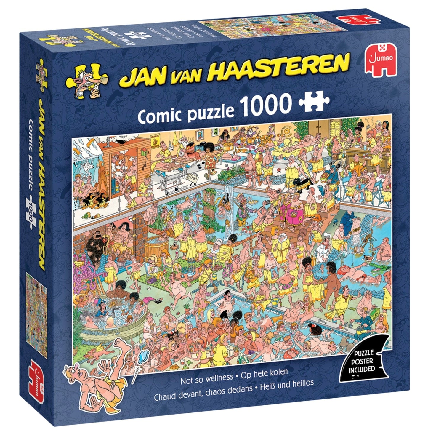 Jumbo Universalios dėlionės Jan van Haasteren - Not so wellness, 1000