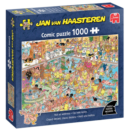 Jumbo Universalios dėlionės Jan van Haasteren - Not so wellness, 1000