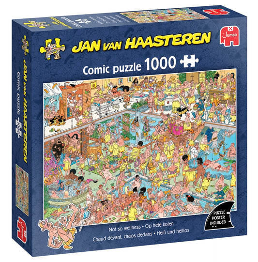 Jumbo Universalios dėlionės Jan van Haasteren - Not so wellness, 1000