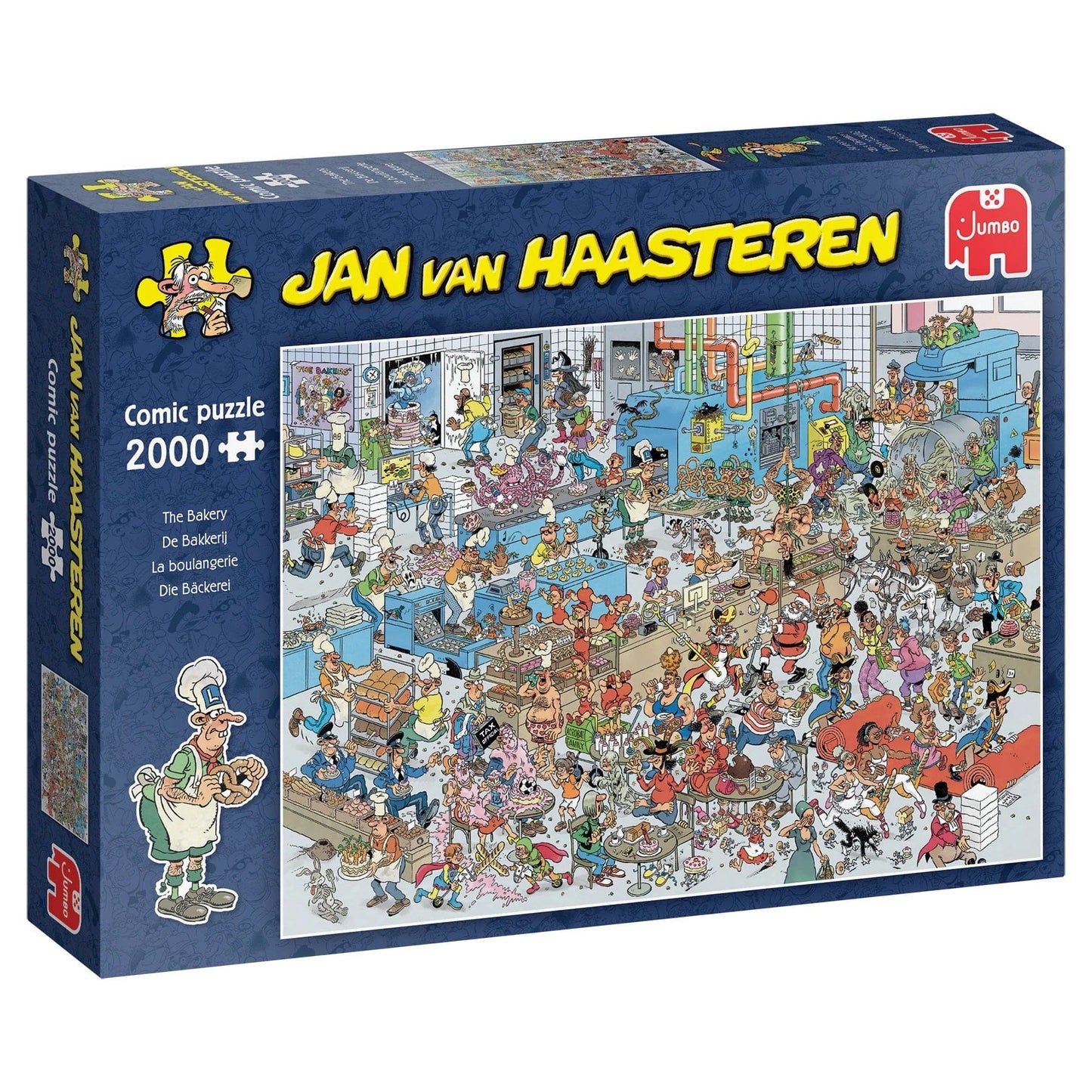 Jumbo Universalios dėlionės Jan van Haasteren - The Bakery, 2000