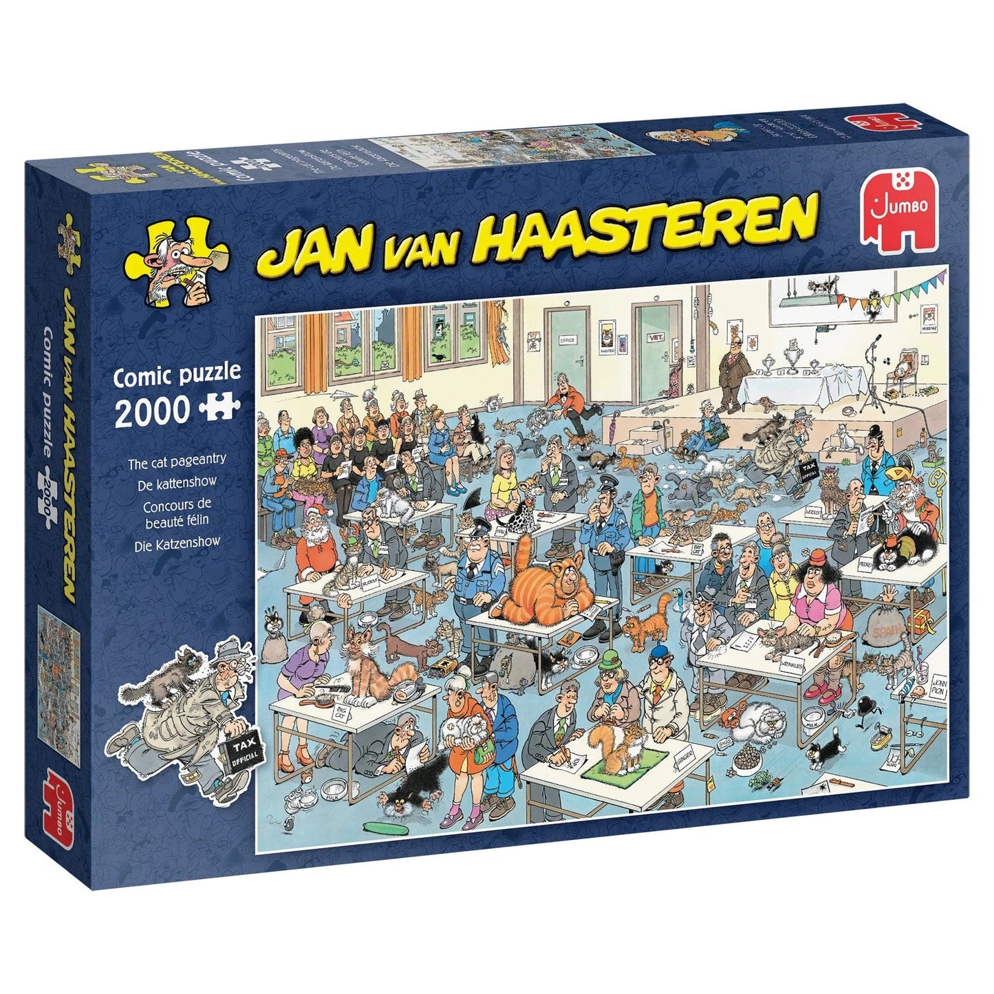 Jumbo Universalios dėlionės Jan van Haasteren The cat pageantry, 2000