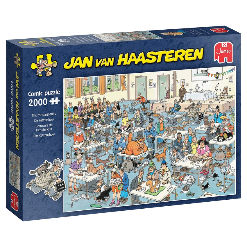 Jumbo Universalios dėlionės Jan van Haasteren The cat pageantry, 2000