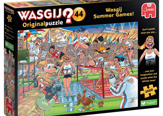 Jumbo Universalios dėlionės Wasgij Original 44: Summer Games, 1000