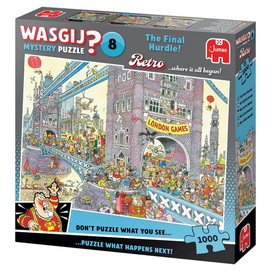 Jumbo Universalios dėlionės Wasgij Retro Mystery 8 - De laatste horde! 1000