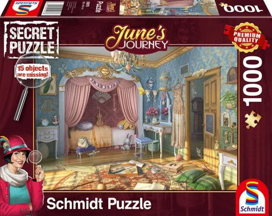 June's bedroom, 1000-Universalios dėlionės-Brain Games LT
