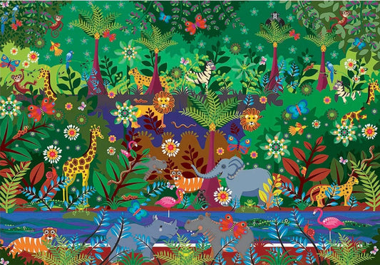 Jungle, 500-Universalios dėlionės-Brain Games LT
