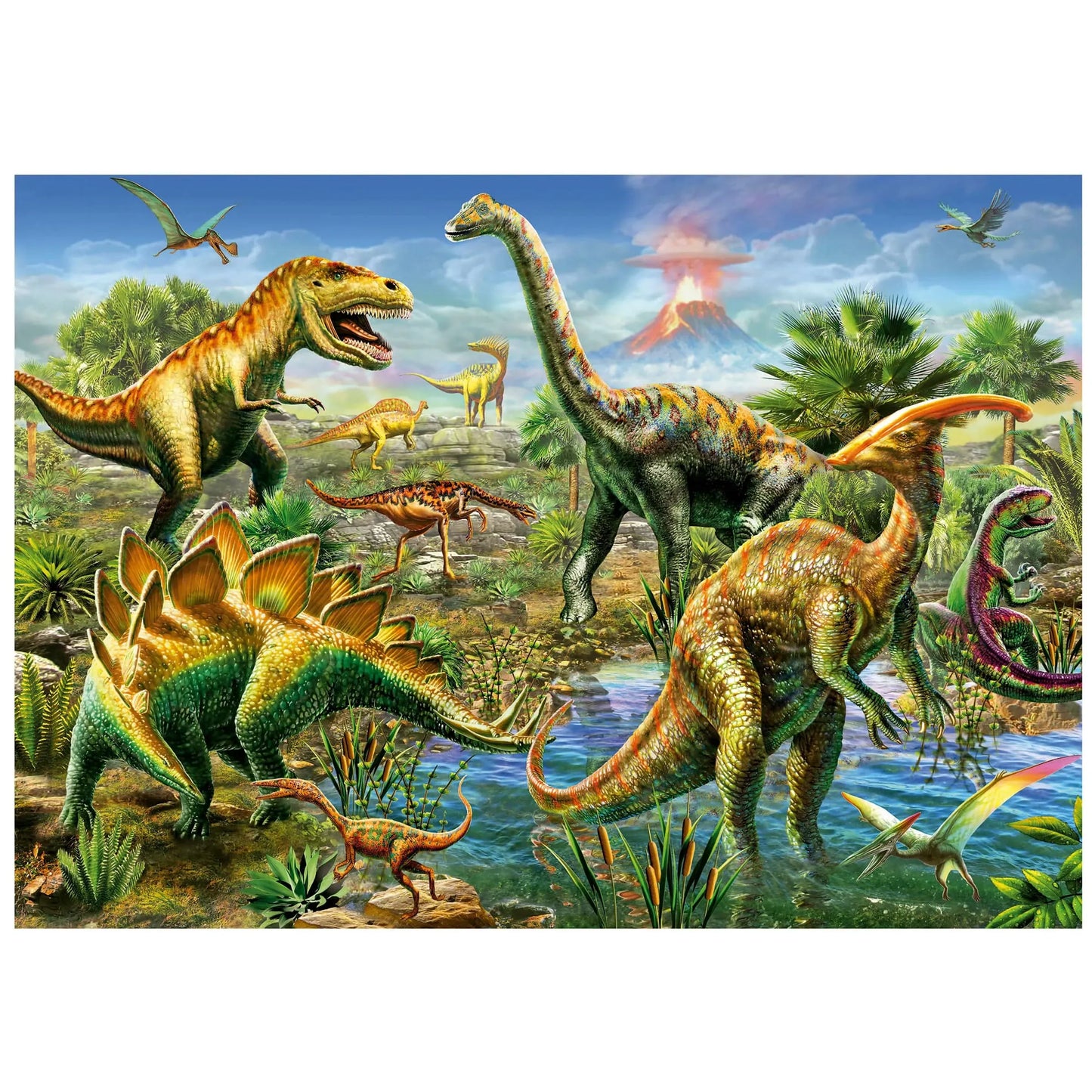 Jurassic Playground, 500-Universalios dėlionės-Brain Games LT