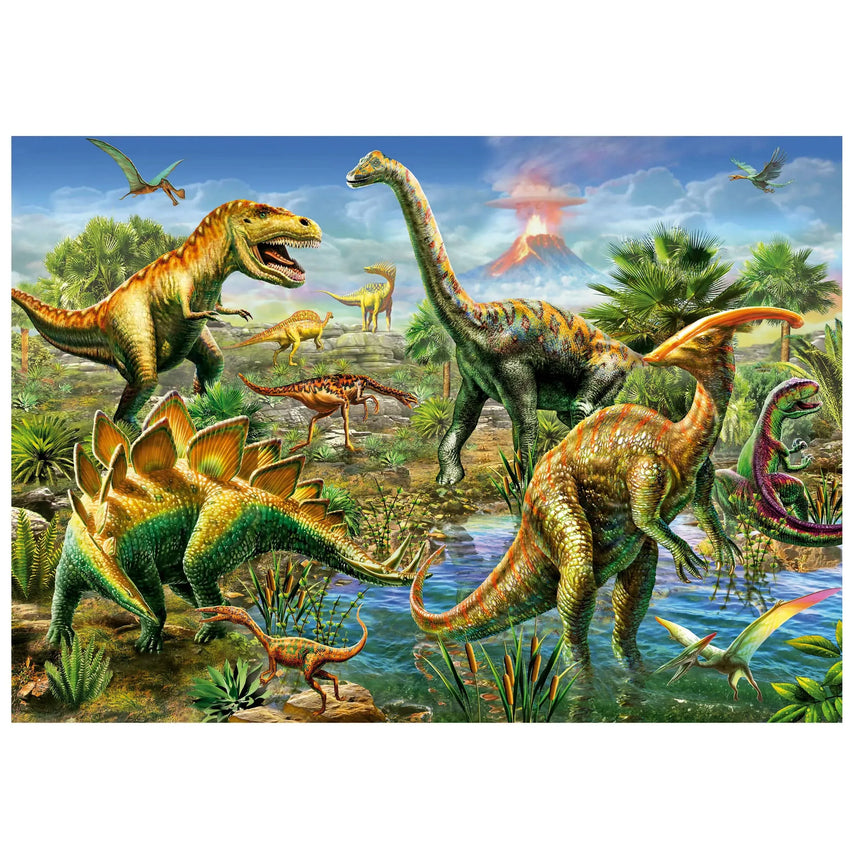Jurassic Playground, 500-Universalios dėlionės-Brain Games LT