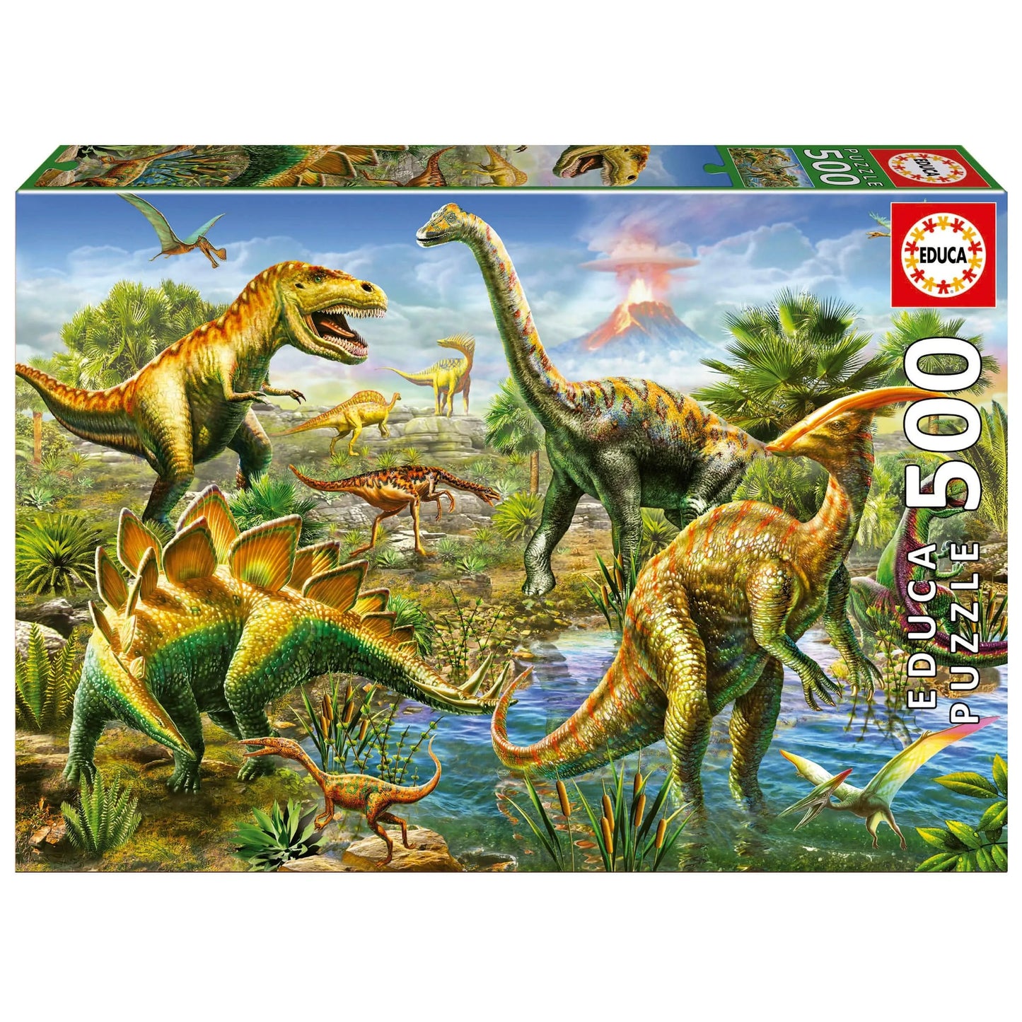 Jurassic Playground, 500-Universalios dėlionės-Brain Games LT