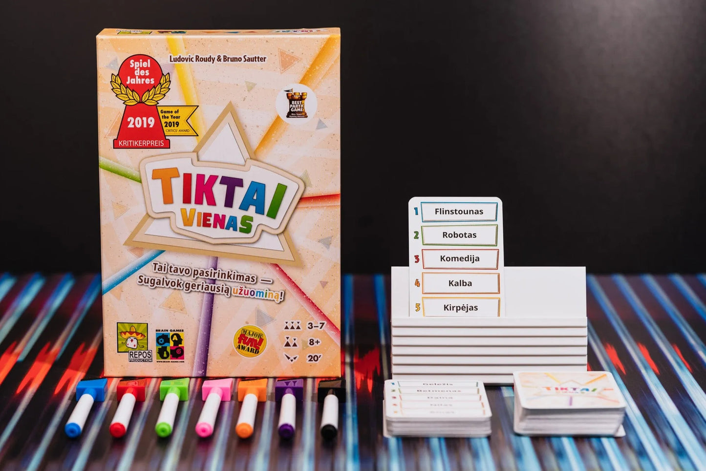 Just One - Tiktai Vienas-Stalo žaidimai-Brain Games LT